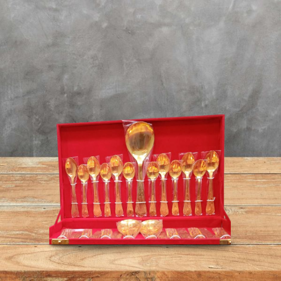 Cutlery Set Brass
