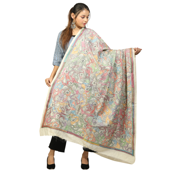 Dupatta tussar Image 1