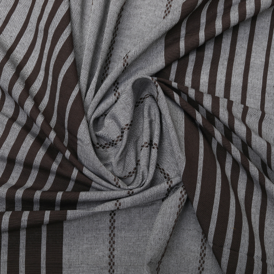 Bedspread Cotton Gray With Brown 90x60 (Single Bed Sheet without Pillow Cover)