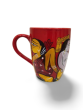 Coffee Mug Pattachitra Painting Senthal Red