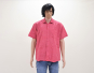 Cotton Shirt Half Sleeves (Dark Red 44)