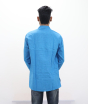 Cotton Short Kurta Full Sleeves (Sky Blue 40)