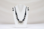  NECKLACE WITH PENDENT BLACK DORI 