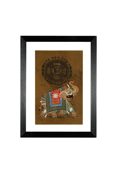 Saras Miniature Painting Stamp Paper Medium Work