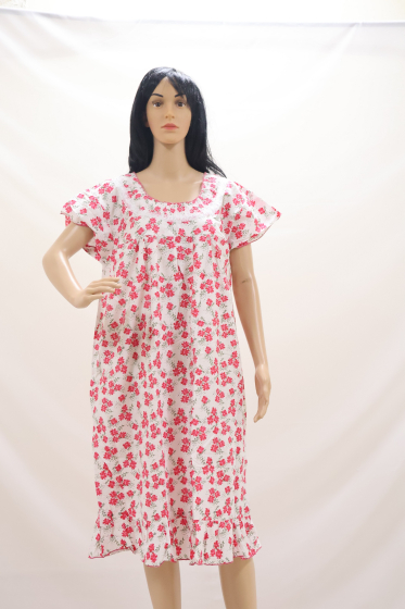 L N  Red Flower 3 Pcs Xxl