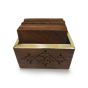 Coaster Wooden Carving 4*3