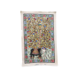 Paintings Madhubani Tree Elephant Handmade Paper 11X15"