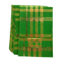 ENVELOPES 10 PCS SET GREEN GOLDEN CHECK 3.5"*5"