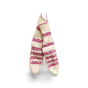 Socks Wool White Pink