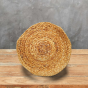Bag Jute Round 10" Natural