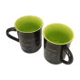 Khurja Pottery Dtc Coffee Mug Black Clr Set Of 2