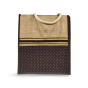 Multipurpose Bag Jute Brown with Dot M
