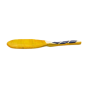 Khurja Pottery Serving Spoon Flat Yellow Clr 9.5"