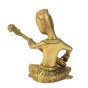 Idol Brass Metal Musician Sitting 6"