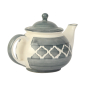 Saras Tea Pot Khurja Pottery Round B