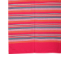 Bedspread  Cotton Red With Multicolor Line