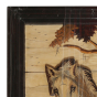 Wall Hanging Mysore Inlay Horse 2*3" 3D 
