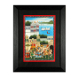 Miniature Painting Palace Silk Verticle With Frame Image 1