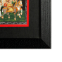 Miniature Painting Palace Silk Verticle With Frame Image 3