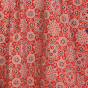 KURTA KAAFTAAN BLOCK PRINT FULL RED FLORAL L