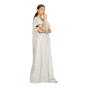 LONG NIGHTY  WHITE & BLACK XXL