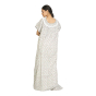 LONG NIGHTY  WHITE & BLACK XXL