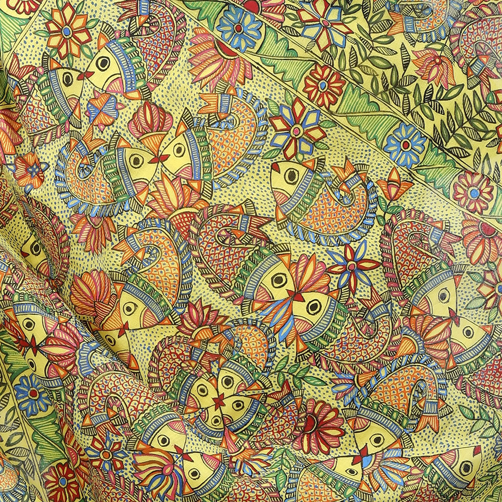 Saras Aajeevika Pure Cotton Silk